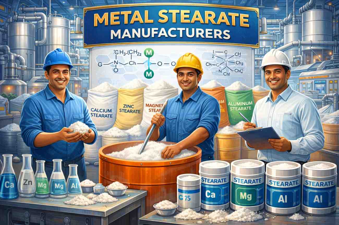 How to Choose Best Metal Stearate Manufacturers for Industrial Use
