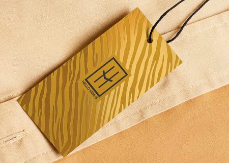 Premium Custom Spot UV Tags for Brands & Retail