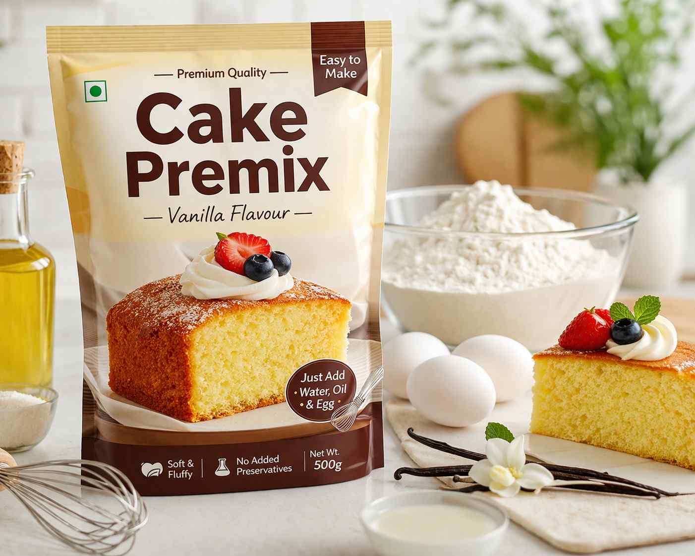 How to Improve Taste of Cake Premix with Simple Tips