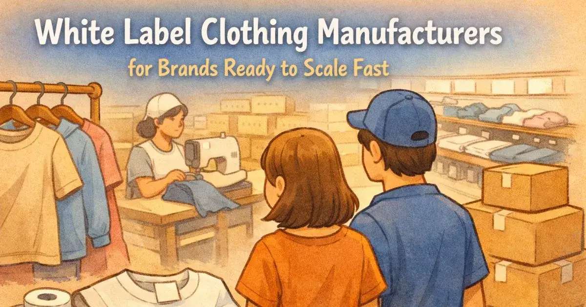 White Label Clothing Manufacturers for Brands Ready to Scale Fast